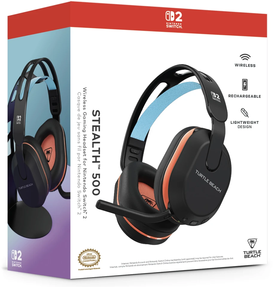Ausinės Turtle Beach – „Stealth 500“ (juodas)