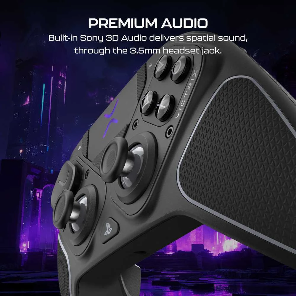 Carruzzo Turtle Beach TBC-3101-05 žaidimų valdiklis Juoda Bluetooth/USB Žaidimų pultelis PC, PlayStation 4, PlayStation 5