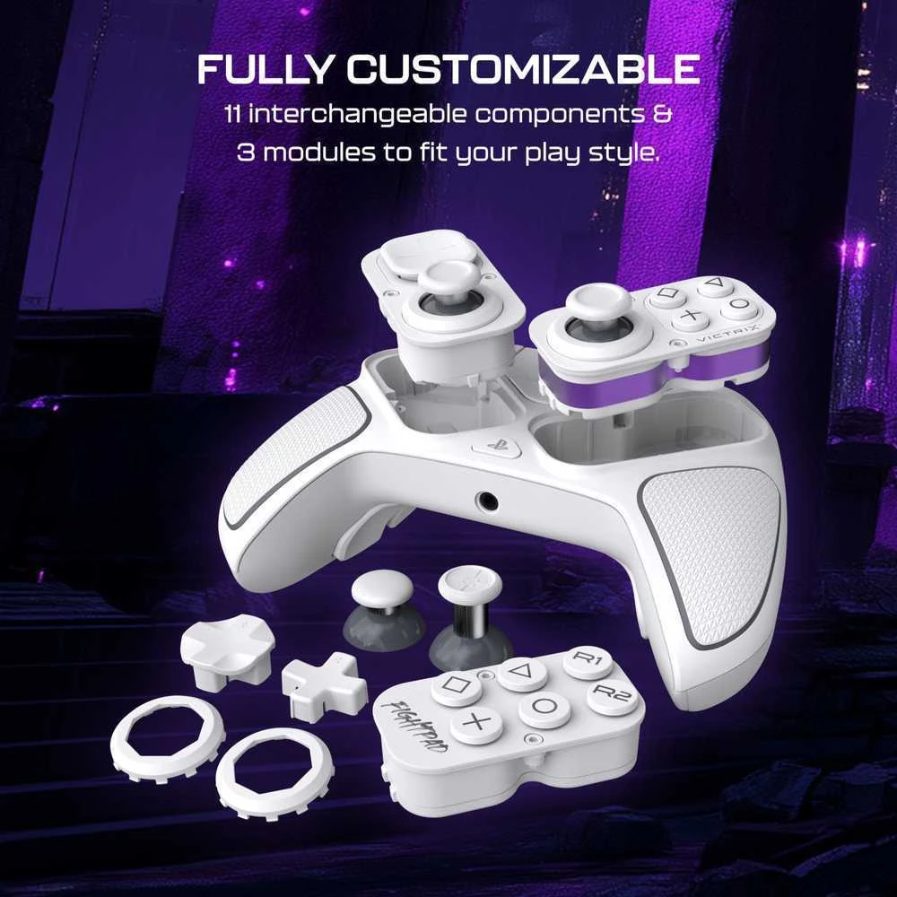 „Turtle Beach“ belaidis valdiklis „Victrix Pro BFG Reloaded PlayStation“, baltas
