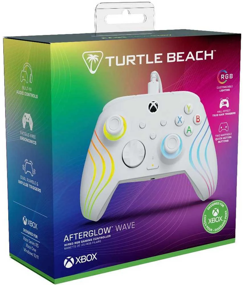 pdp Turtle Beach Afterglow Wave Laidinis Žaidimų Pultelis | Baltas | XBOX