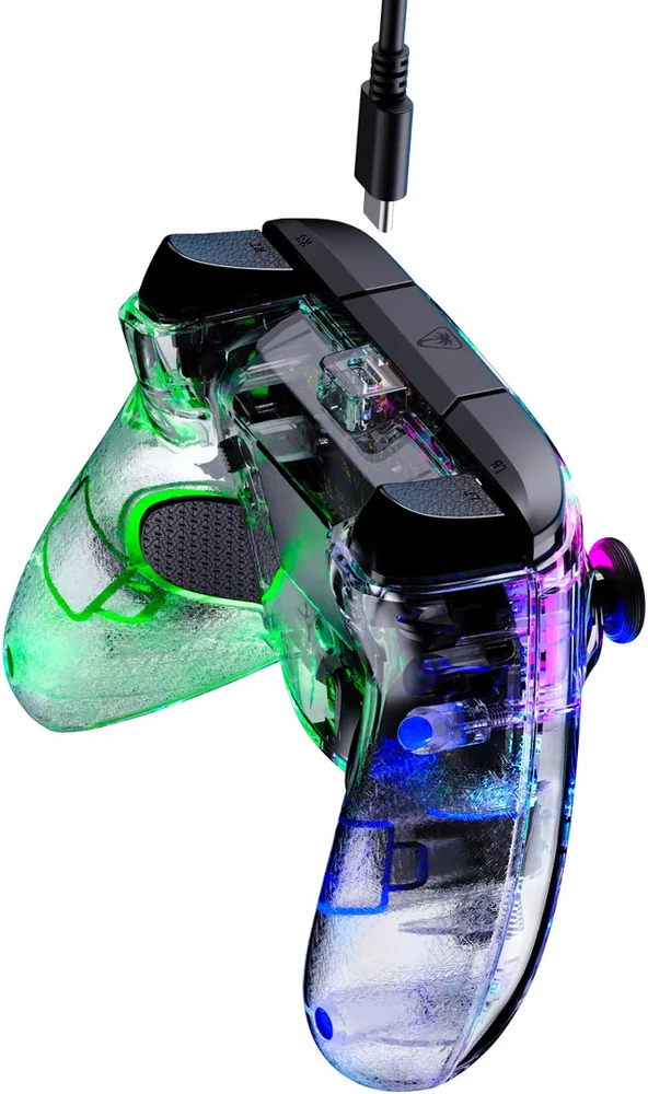 „Turtle Beach“ valdiklis „Afterglow XBox“, permatomas