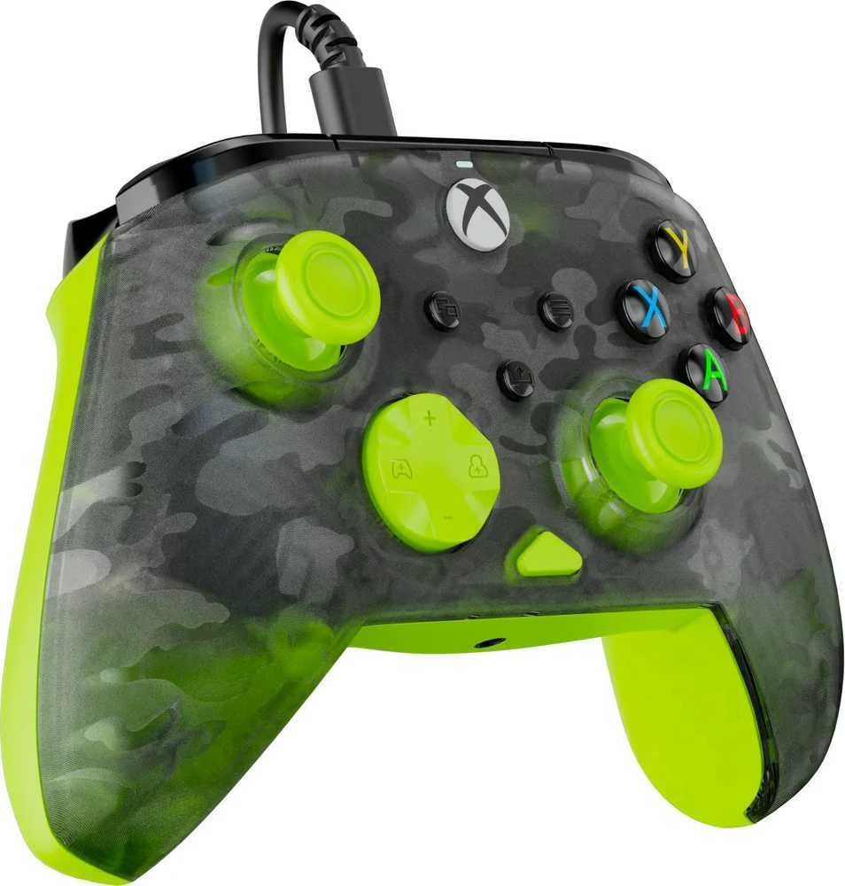 Turtle Beach Rematch Core Laidinis Žaidimų Pultelis | Ghost Camo Juoda/Geltona | XBOX