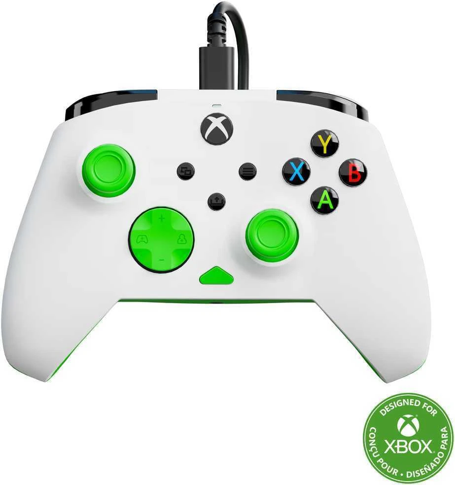 Turtle Beach Rematch Core Laidinis Žaidimų Pultelis | Balta/Žalia | XBOX
