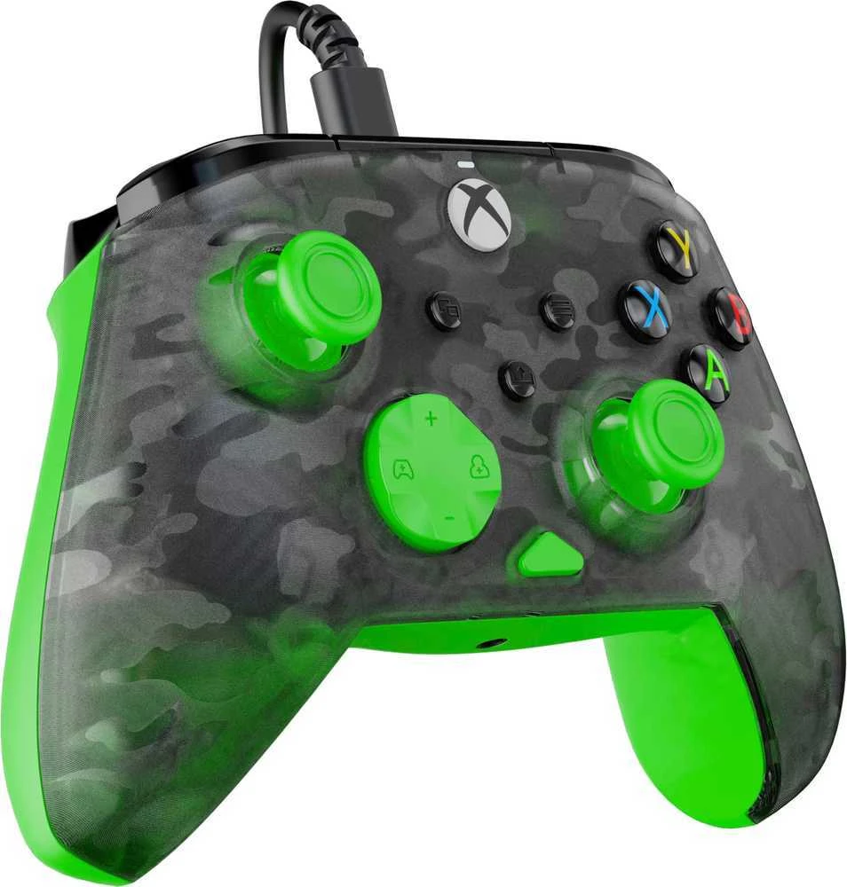 Turtle Beach Rematch Core Laidinis Žaidimų Pultelis | Ghost Camo Juoda/Žalia | XBOX