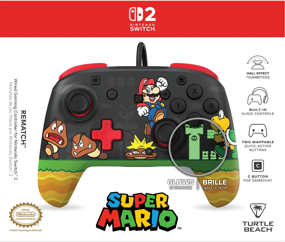 Turtle Beach Rematch Goomba laidinis žaidimų pultelis | Switch 2