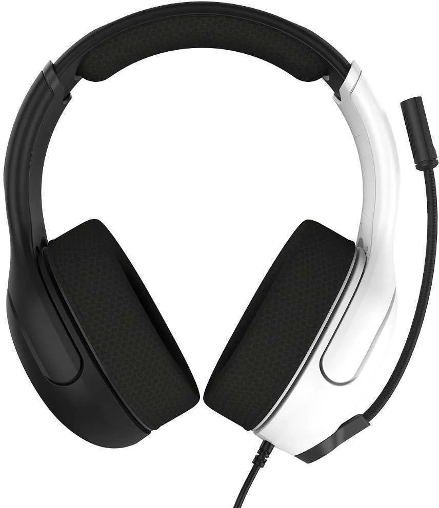 „Turtle Beach“ ausinės su mikrofonu „Airlite Fit Nintendo Switch 2“, juodos/baltos
