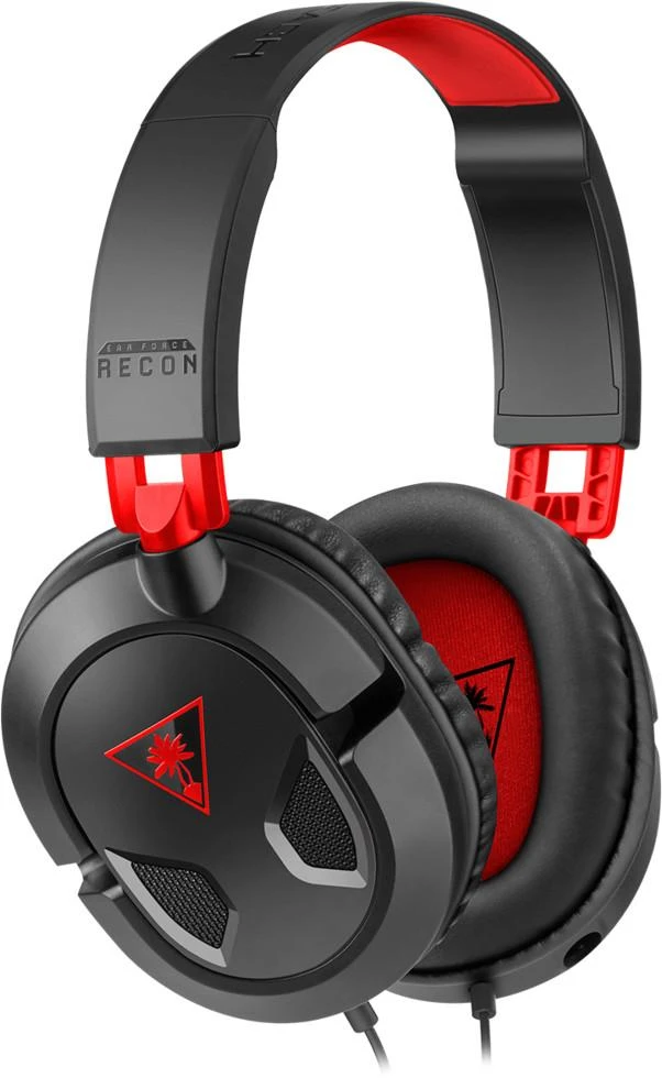 Turtle Beach Recon 50 juodos su raudonais elementais