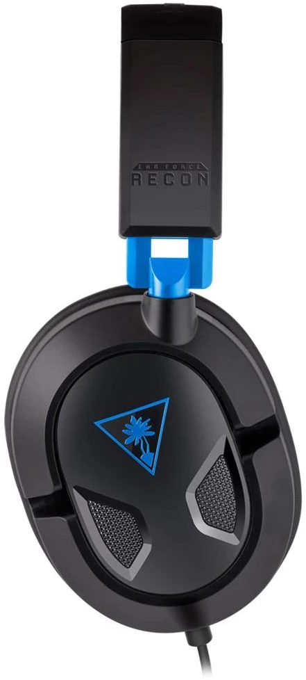 Žaidimų ausinės Turtle Beach Recon 50P, skirta PS4, Juoda-mėlyna