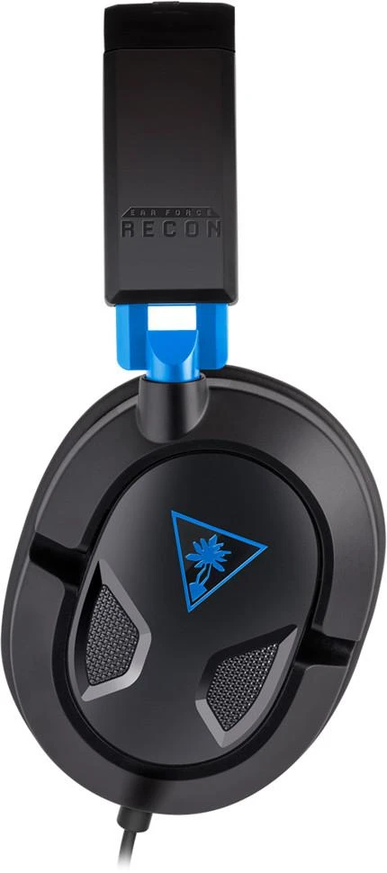 Žaidimų ausinės Turtle Beach Recon 50P, skirta PS4, Juoda-mėlyna