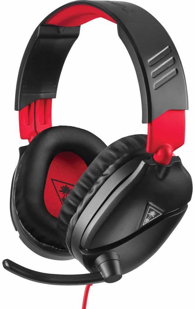 Žaidimų ausinės Turtle Beach Recon 70, skirta Nintendo Switch, Juoda-raudona