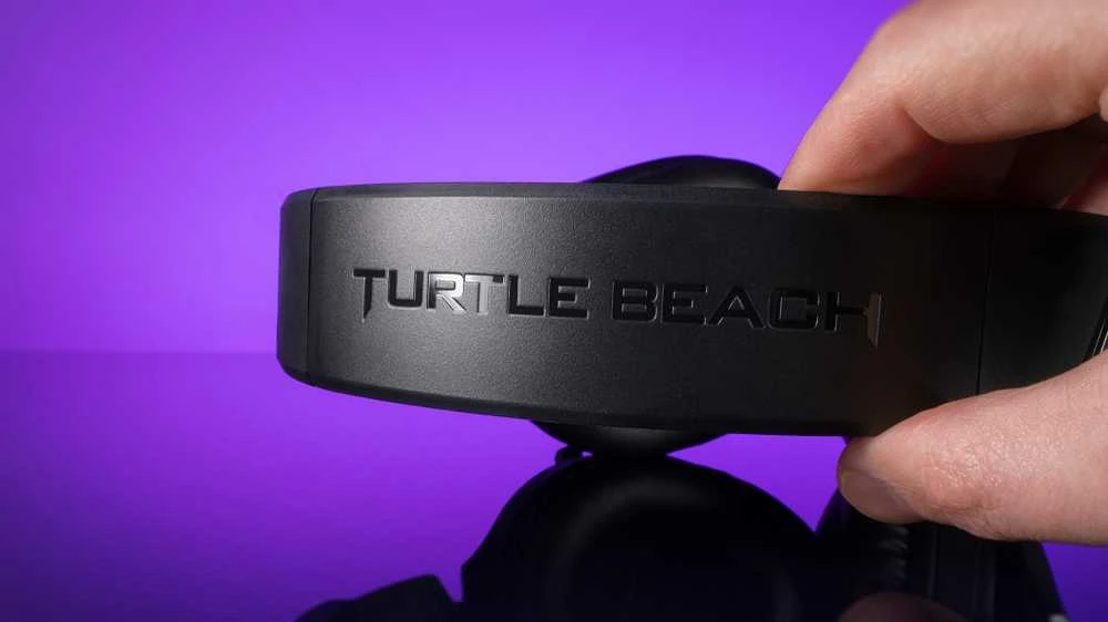 Turtle Beach Recon 70 juodas lankelis su logotipu