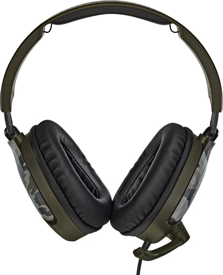 Žaidimų ausinės Turtle Beach Recon 70, daugiaplatformės, Green Camo, Žalia kamufliažinė