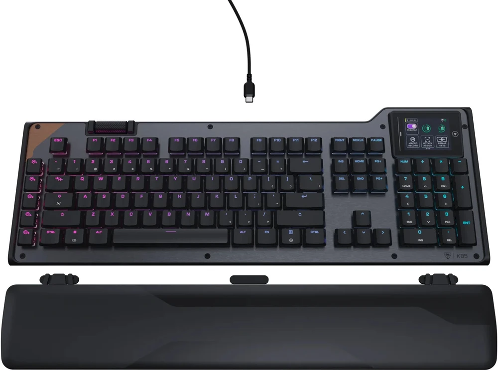 Pelė Turtle Beach klaviatūra Command KB5 US, juoda