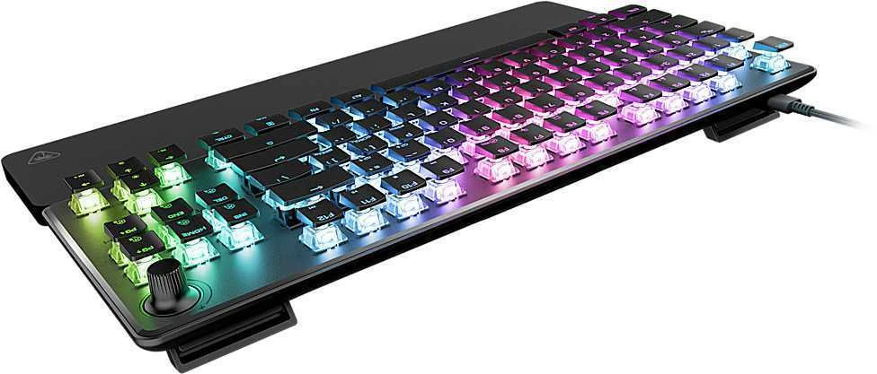 Turtle Beach Vulcan II TKL PRO RGB 75% juoda laidinė mechaninė klaviatūra (Magnetic switch, US)