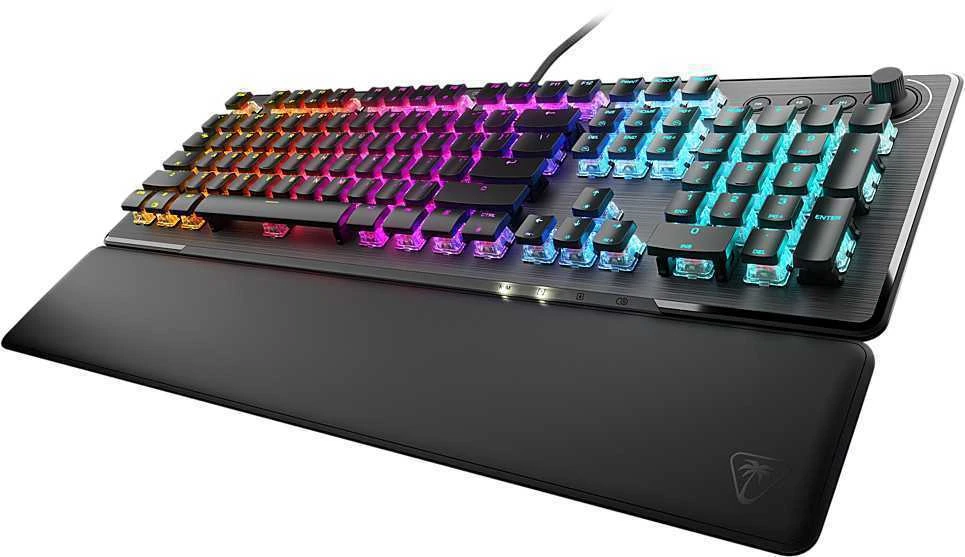 Klaviatūra Turtle Beach Vulcan II, Juodas, Linear, JAV