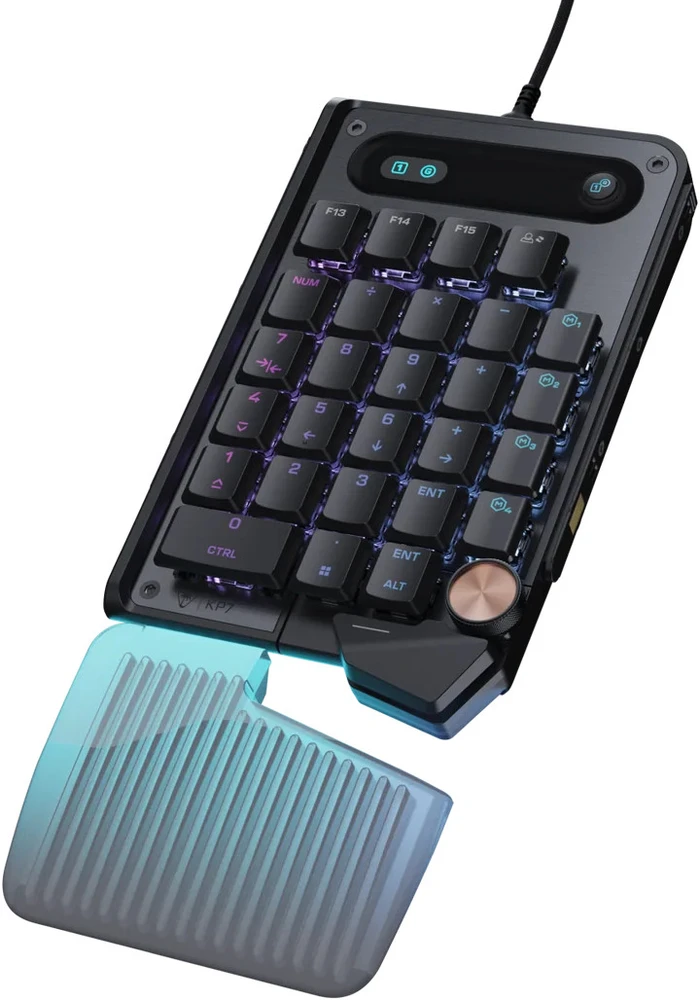 Turtle Beach Command Series KB7 klaviatūra 20% juoda laidinė mechaninė klaviatūra (Titan switch, US)