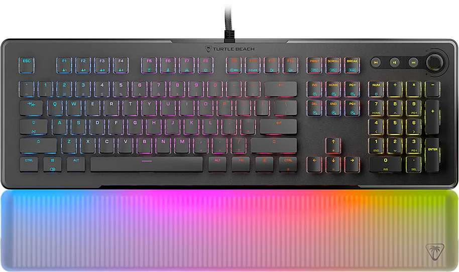 Klaviatūra „Turtle Beach Vulcan II Max“, Juodas, Linear, JAV