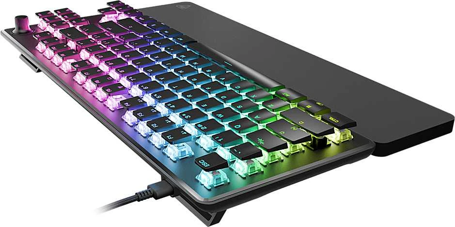 Turtle Beach Vulcan II TKL PRO RGB 75% juoda laidinė mechaninė klaviatūra (Magnetic switch, US)