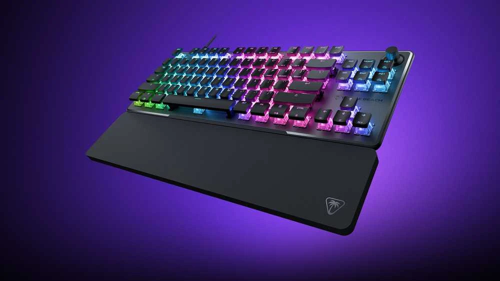 Turtle Beach Vulcan II TKL PRO RGB 75% juoda laidinė mechaninė klaviatūra (Magnetic switch, US)