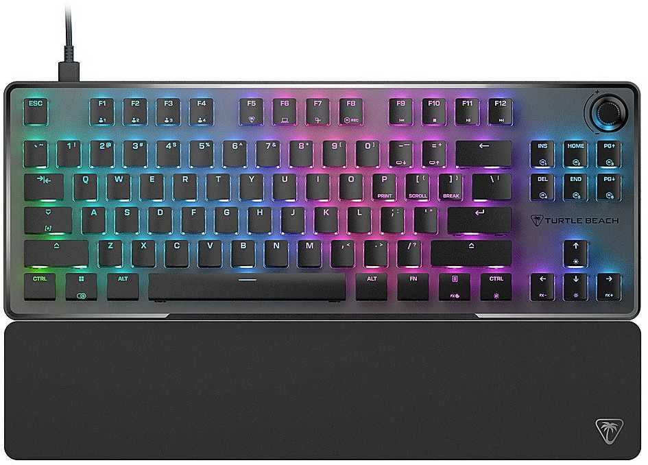 Turtle Beach Vulcan II TKL PRO RGB 75% juoda laidinė mechaninė klaviatūra (Magnetic switch, US)