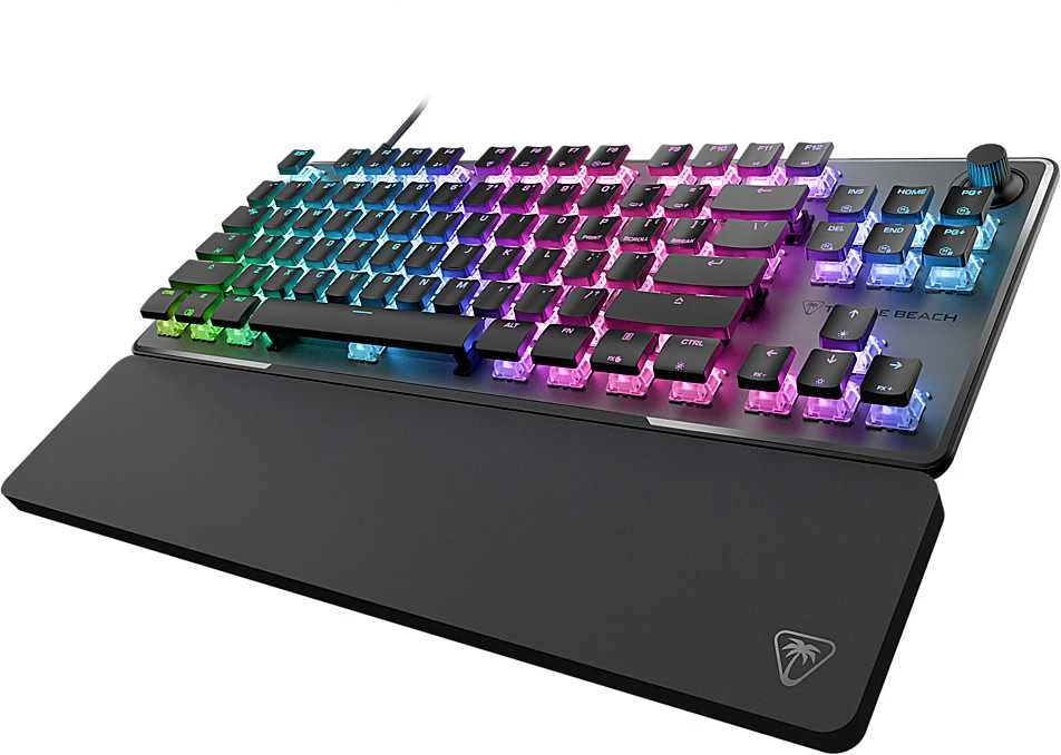 Turtle Beach Vulcan II TKL PRO RGB 75% juoda laidinė mechaninė klaviatūra (Magnetic switch, US)