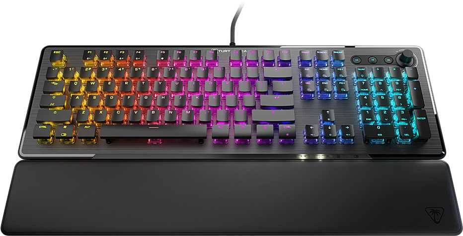 Klaviatūra Turtle Beach Vulcan II, Juodas, Linear, JAV