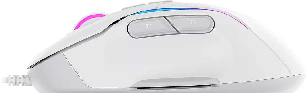 Turtle Beach Kone II Laidinė ergonominė RGB žaidimų pelė | Balta
