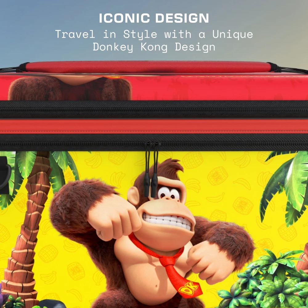 Turtle Beach PlayTrek 2 viename dėklas Nintendo Switch 2 Donkey Kong Jungle