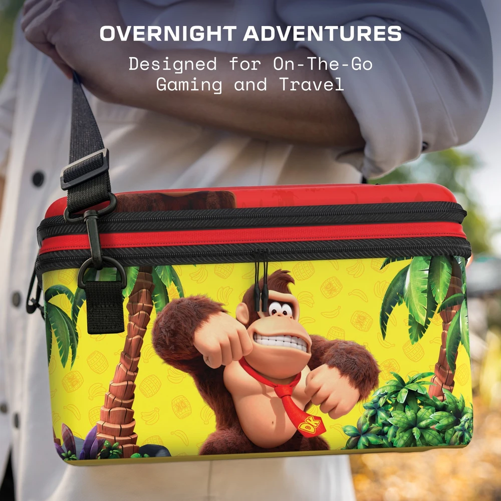 Turtle Beach PlayTrek 2 viename dėklas Nintendo Switch 2 Donkey Kong Jungle