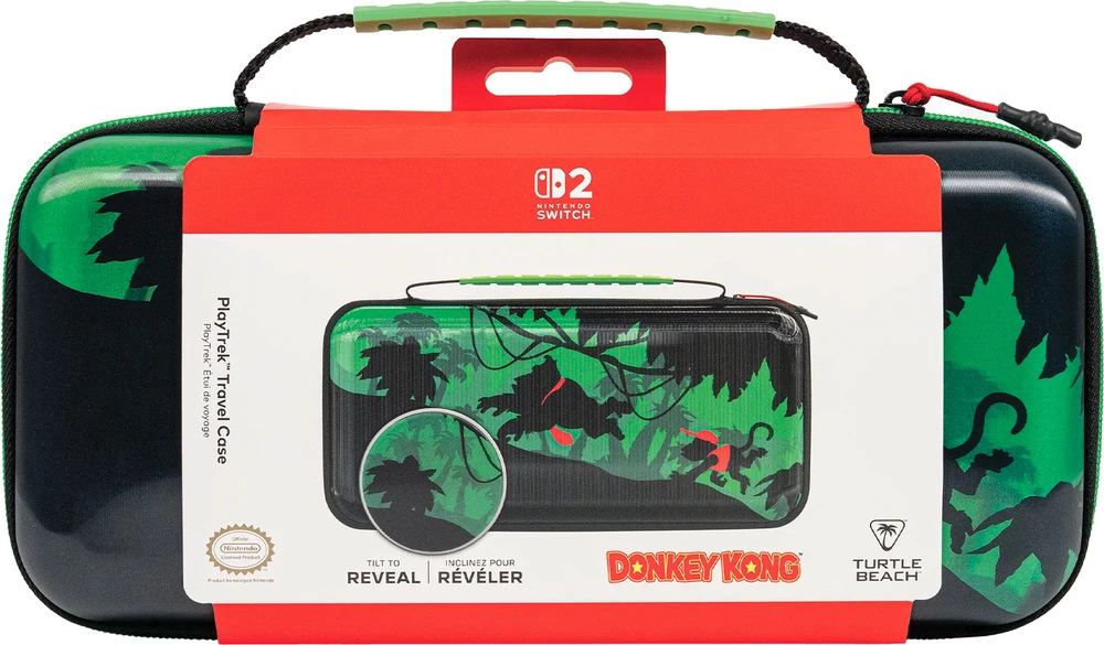 „Turtle Beach“ – „PlayTrek“ kelioninis dėklas – „Donkey Kong“