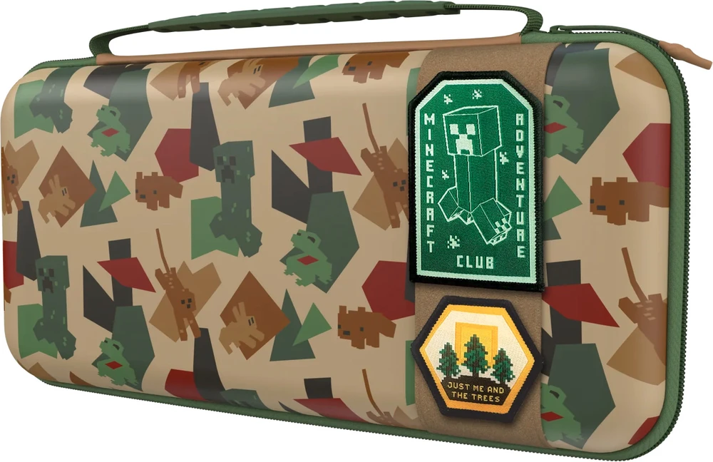 Turtle Beach PlayTrek Travel Case Nintendo Switch 2 Minecraft Great Outdoors