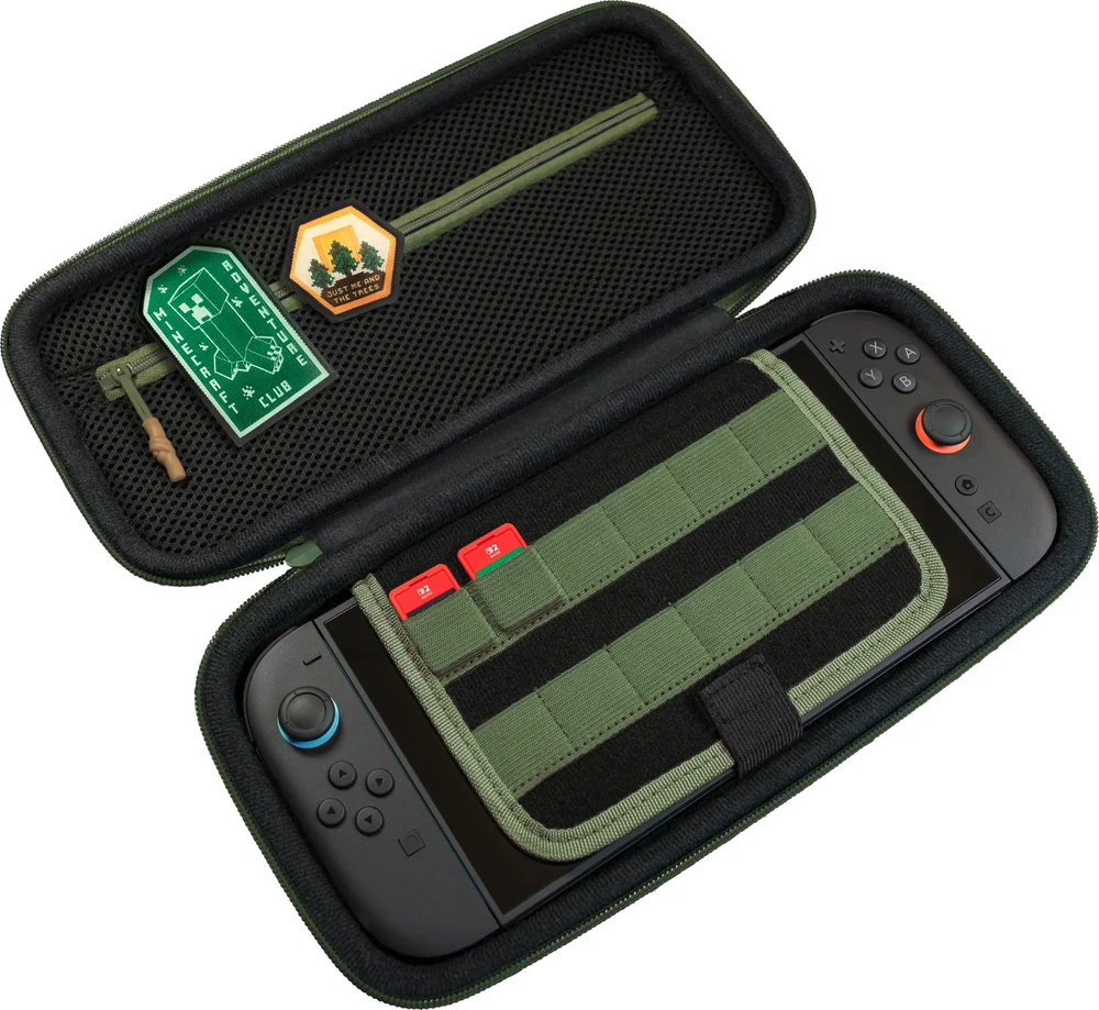 Turtle Beach PlayTrek Travel Case Nintendo Switch 2 Minecraft Great Outdoors