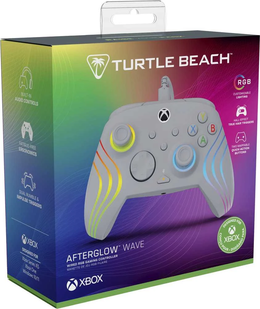 pdp Turtle Beach Afterglow Wave Laidinis Žaidimų Pultelis | Pilkas | XBOX
