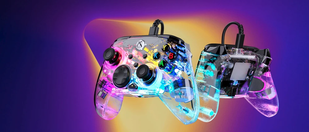 „Turtle Beach“ valdiklis „Afterglow XBox“, permatomas