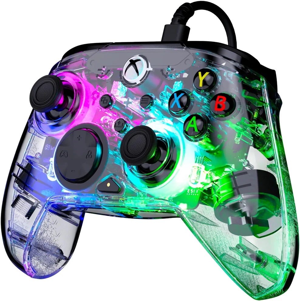 „Turtle Beach“ valdiklis „Afterglow XBox“, permatomas