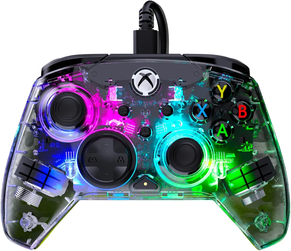 „Turtle Beach“ valdiklis „Afterglow XBox“, permatomas