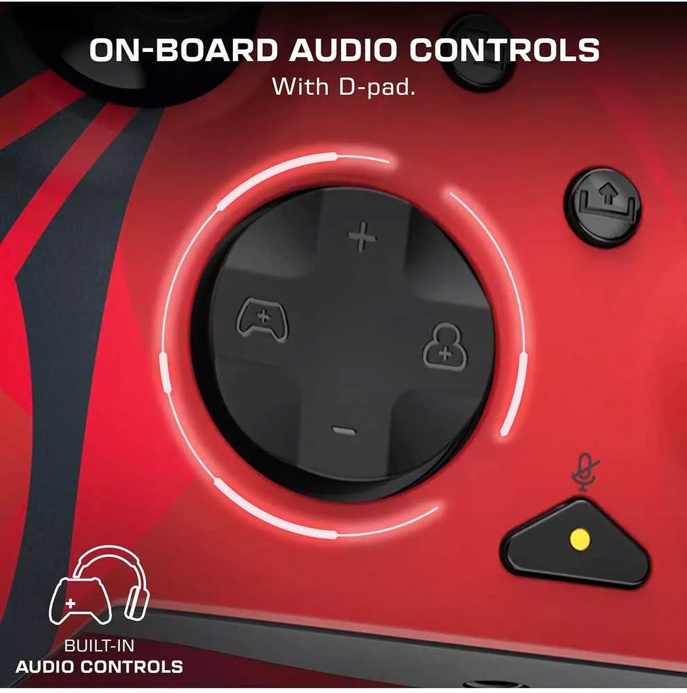 Turtle Beach valdiklis + ausinės Airlite ir Rematch XBOX One, Spirit Raudona