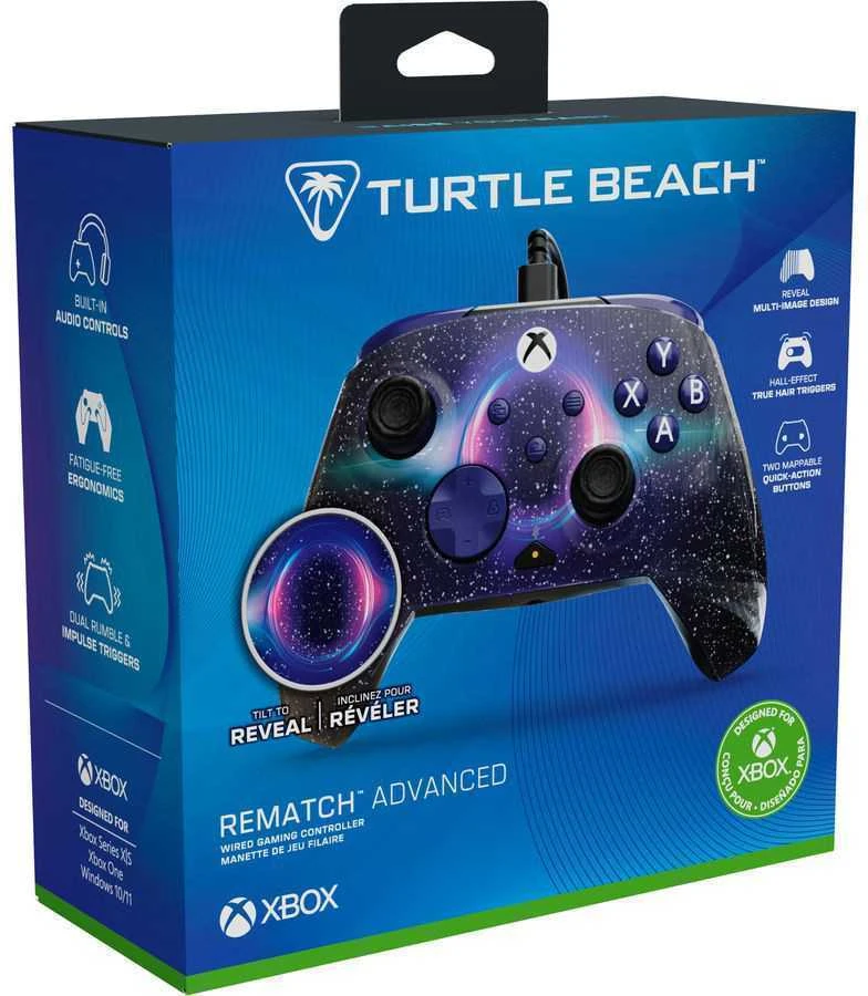 Turtle Beach Rematch Advanced Dark Cosmos laidinis žaidimų valdiklis | XBOX | PC