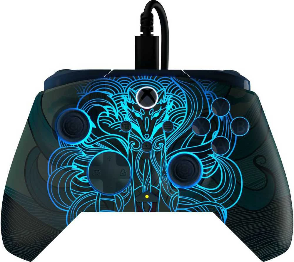 Turtle Beach Rematch Advanced Mėlyna Kitsune laidinis žaidimų valdiklis | XBOX | PC