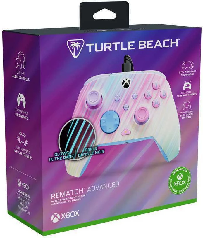 Turtle Beach Rematch Advanced Cotton Candy laidinis žaidimų valdiklis | XBOX | PC