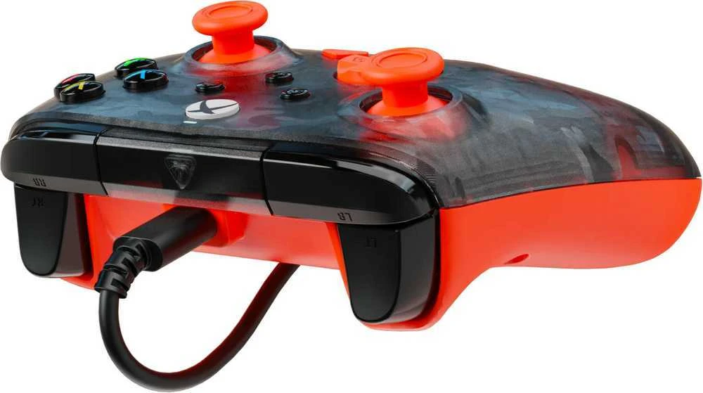 Turtle Beach Rematch Core Laidinis Žaidimų Pultelis | Ghost Camo Juoda/Oranžinė | XBOX