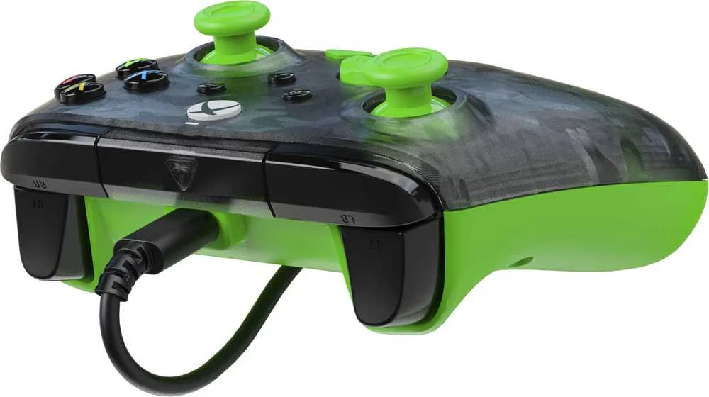 Turtle Beach Rematch Core Laidinis Žaidimų Pultelis | Ghost Camo Juoda/Žalia | XBOX