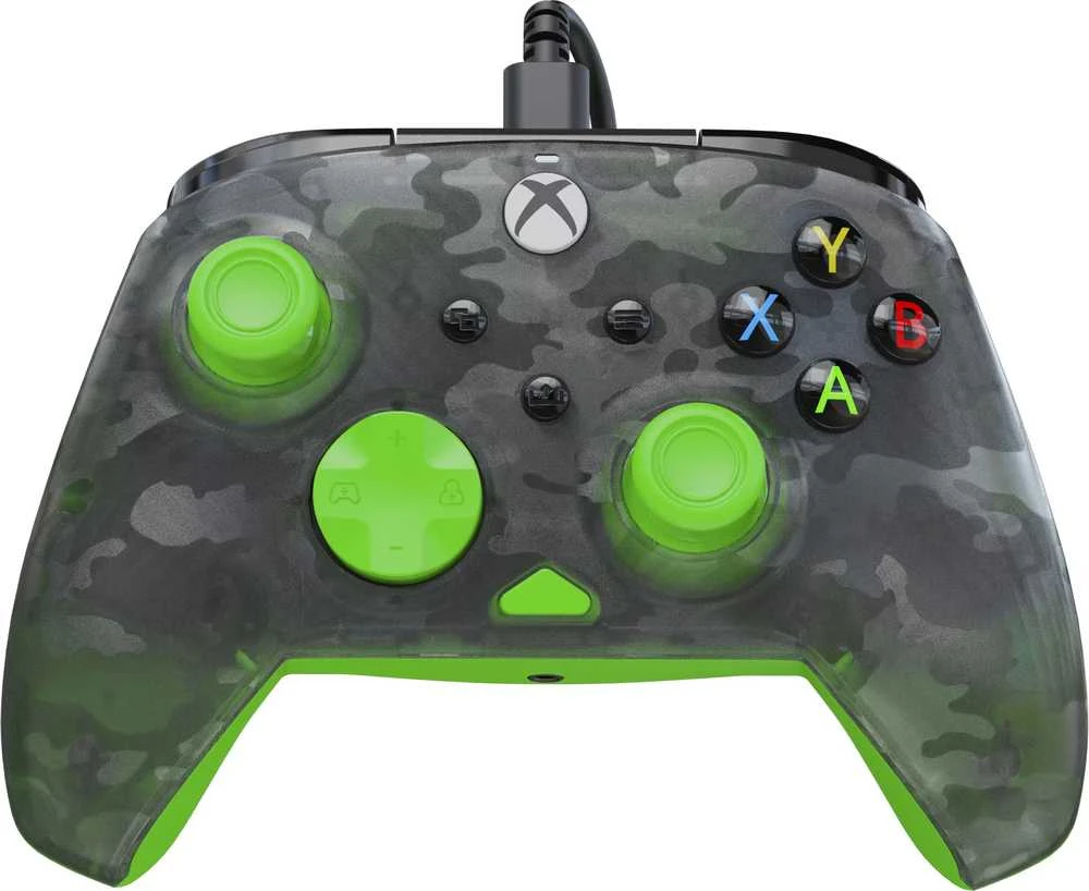 Turtle Beach Rematch Core Laidinis Žaidimų Pultelis | Ghost Camo Juoda/Žalia | XBOX