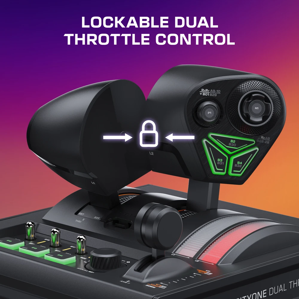 Turtle Beach VelocityOne dvigubas droselis kelioms platformoms