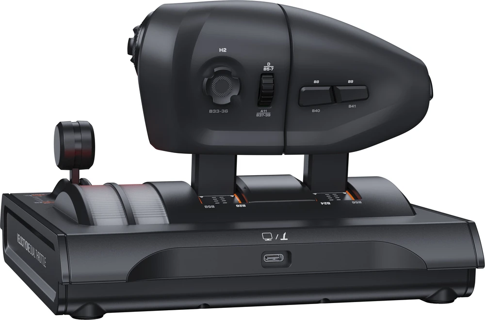 Turtle Beach VelocityOne Flightstick II valdymo sistemos dvigubas akceleratorius | PC, XBOX