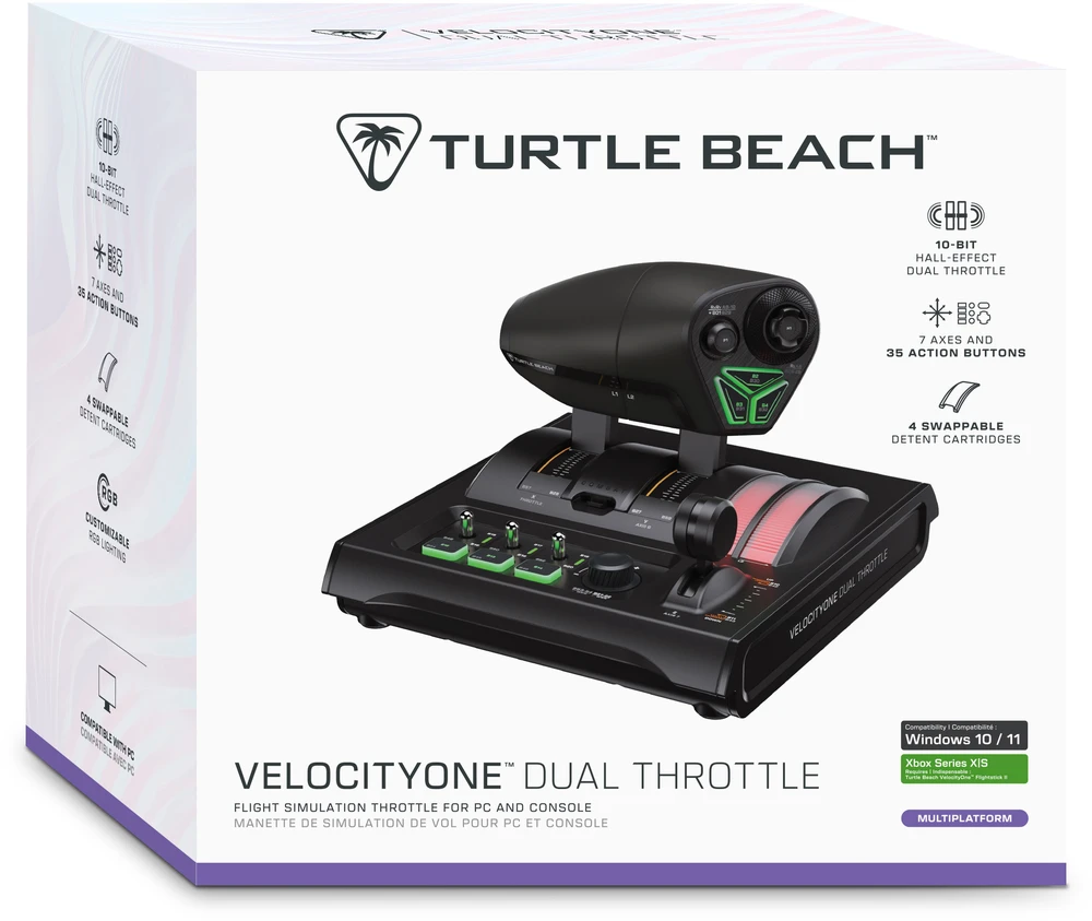 Turtle Beach VelocityOne dvigubas droselis kelioms platformoms