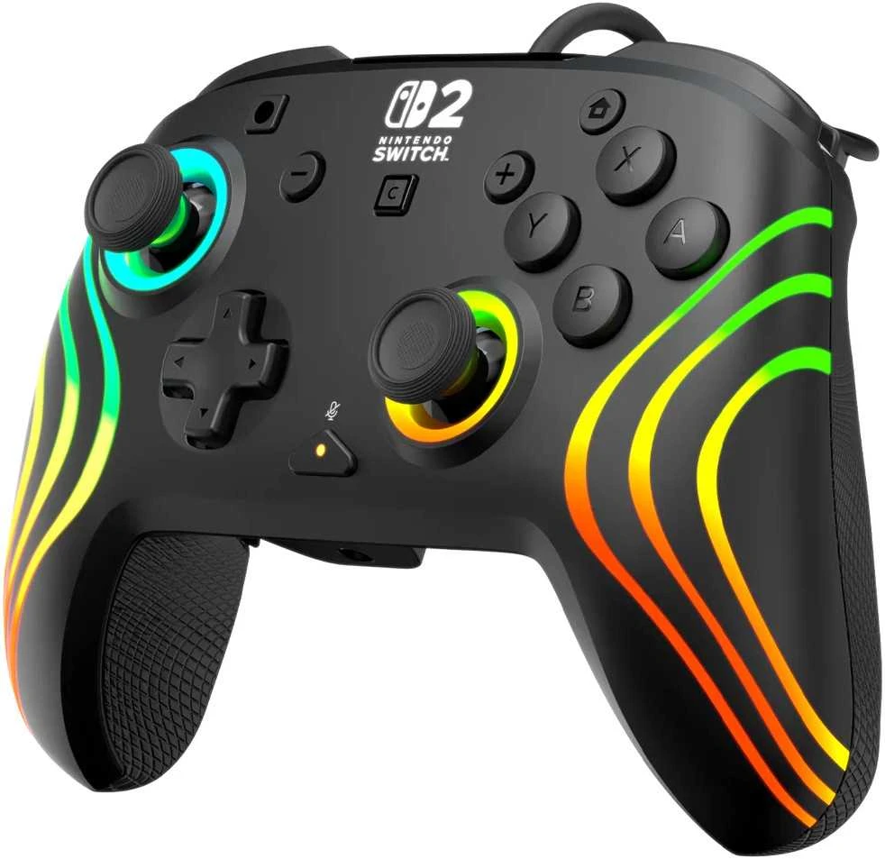 Turtle Beach Afterglow Wave laidinis žaidimų pultelis | Juodas | Switch 2
