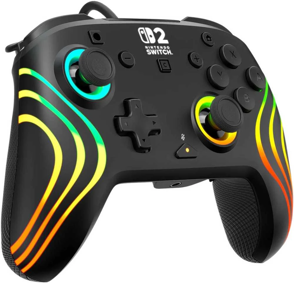 Turtle Beach Afterglow Wave laidinis žaidimų pultelis | Juodas | Switch 2