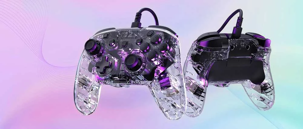 Turtle Beach Afterglow laidinis žaidimų pultelis | Skaidrus | Switch 2