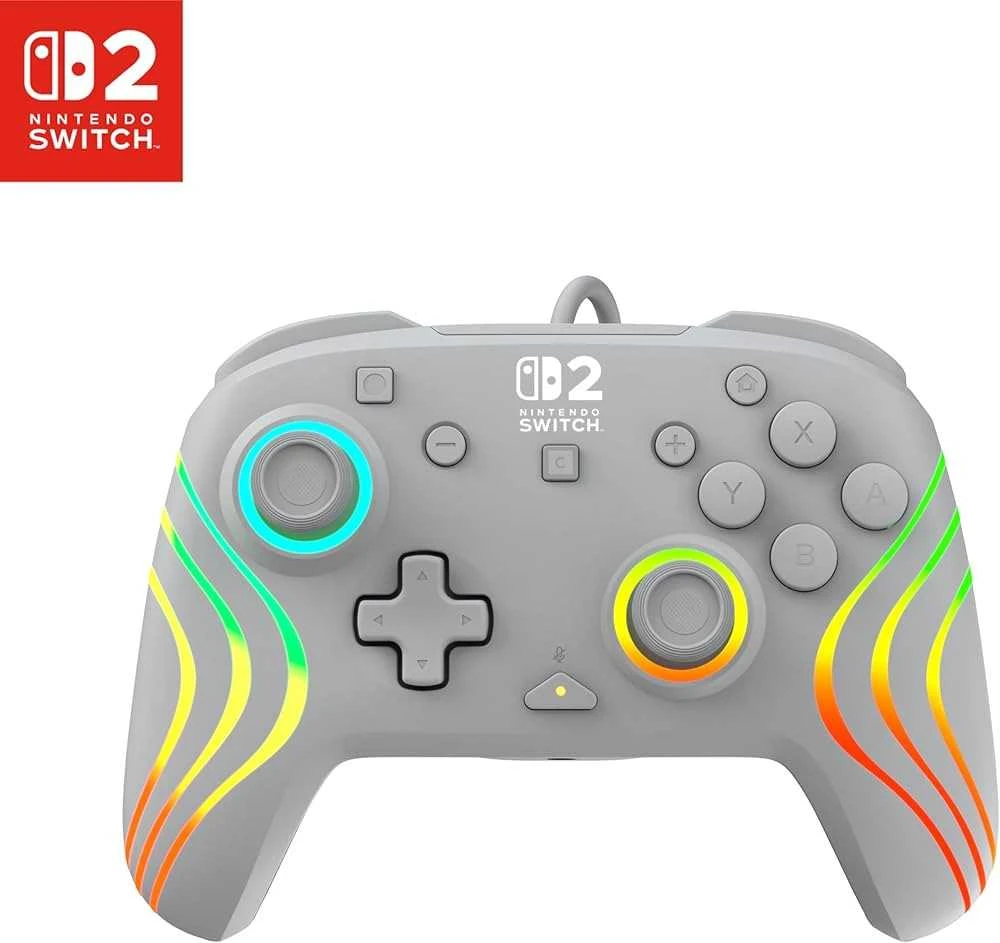 Turtle Beach Afterglow Wave laidinis žaidimų pultelis | Pilkas | Switch 2
